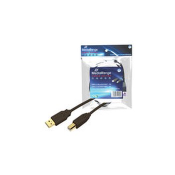 MEDIARANGE Printer Cable - USB-Kabel - USB (M)