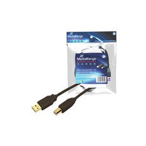 MEDIARANGE Printer Cable - USB-Kabel - USB (M)