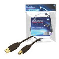 MEDIARANGE Printer Cable - USB-Kabel - USB (M)