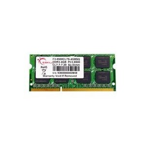 G.Skill SQ Series - DDR3 - Modulo - 4 GB - SO DIMM 204-PIN