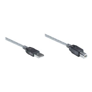 Manhattan USB-A to USB-B Cable, 11m, Male to Male, Active, 480 Mbps (USB 2.0)