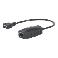 Manhattan USB-A Line Extender, for use with RJ45 network cable (not included)