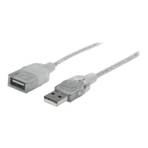 Manhattan USB-A to USB-A Extension Cable, 1.8m, Male to...