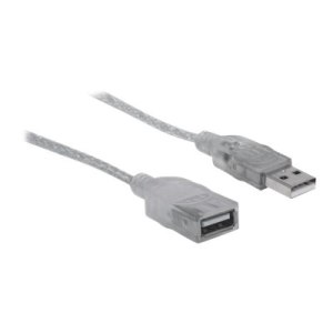 Manhattan USB-A to USB-A Extension Cable, 1.8m, Male to...