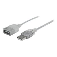 Manhattan USB-A to USB-A Extension Cable, 1.8m, Male to Female, 480 Mbps (USB 2.0)