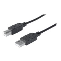 Manhattan USB-A to USB-B Cable, 3m, Male to Male, 480 Mbps (USB 2.0)