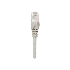 Intellinet Network Patch Cable, Cat5e, 20m, Grey, CCA, U/UTP, PVC, RJ45, Gold Plated Contacts, Snagless, Booted, Lifetime Warranty, Polybag - Patch-Kabel - RJ-45 (M)