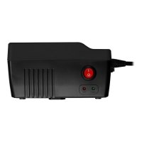 PowerWalker AVR 600 - Automatische Spannungsregulierung - Wechselstrom 220/230/240 V - 360 Watt - 600 VA - Ausgangsanschlüsse: 3 - Schwarz