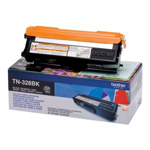 Brother TN328BK - black - original - toner cartridge