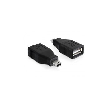 Delock USB adapter - USB-Adapter - USB (W) zu mini-USB Typ B (M)