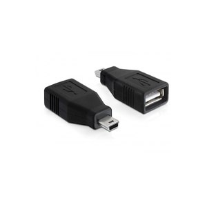 Delock USB adapter - USB-Adapter - USB (W) zu mini-USB...