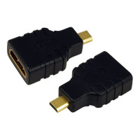 LogiLink HDMI-Adapter - HDMI weiblich zu 19 pin micro HDMI Type D männlich