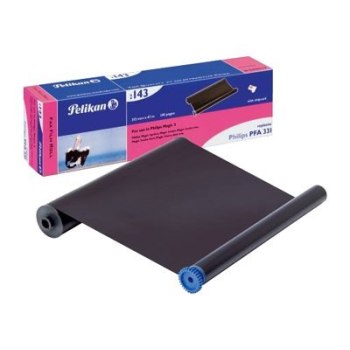 Pelikan 2143 - Schwarz - Thermotransfer-Farbband (Alternative zu: Philips PFA 331) - für Philips Magic 3 Primo, 3 voice, 3 voice dect, 3 voice dect sms, 3 voice sms