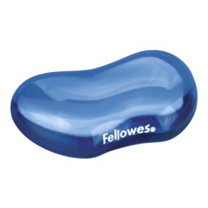 Fellowes Gel Crystal Flex - Handgelenkpolsterkissen - Blau