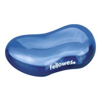 Fellowes Gel Crystal Flex - Handgelenkpolsterkissen - Blau