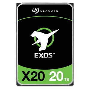 (B-Product) Seagate Exos X20 ST20000NM002D - Hard drive - 20 TB - Warranty until 28 January 2029 (see attachment)