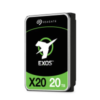 (B-Product) Seagate Exos X20 ST20000NM002D - Hard drive - 20 TB - Warranty until 28 January 2029 (see attachment)