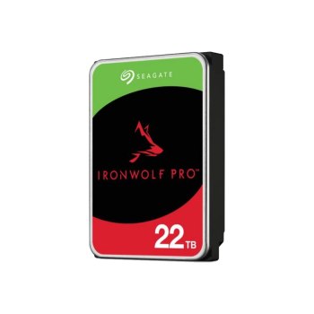 (B-Ware) Seagate IronWolf Pro ST22000NT001 - Festplatte - 22 TB - intern - 3.5" (8.9 cm) - SATA 6Gb/s - 7200 rpm