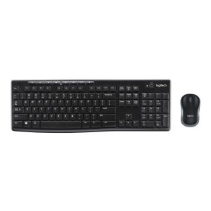 Logitech MK270 Wireless Combo - 920-004511 - Tastatur-und-Maus-Set - kabellos - 2.4 GHz - Deutsch