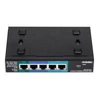 TRENDnet TPE TG50ES - Switch - Smart - 5 x 10/100/1000 (PoE+)