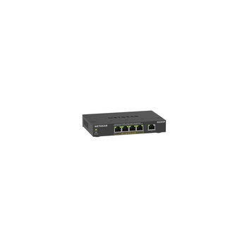 Netgear 5PT GE Unmanages Switch W/POE+ GS305P - Switch