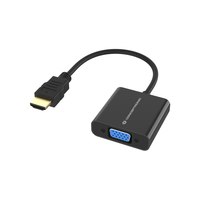 Conceptronic Adapter HDMI -> VGA 1080P 60Hz 0.25m sw - Adapter - Digital/Display/Video