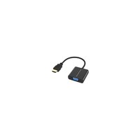 Conceptronic Adapter HDMI -> VGA 1080P 60Hz 0.25m sw - Adapter - Digital/Display/Video