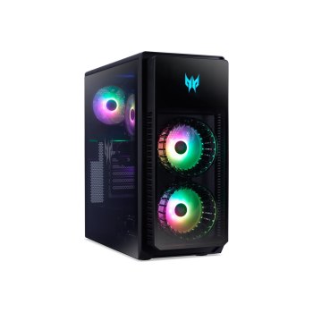 Acer Predator Orion 5000 PO5-655 - Tower - Core i7 i7-14700F / 2.1 GHz - RAM 32 GB - SSD 2 x 1.024 TB - GeForce RTX 4070 Super - 1GbE, 2.5GbE, 802.11ax (Wi-Fi 6E)