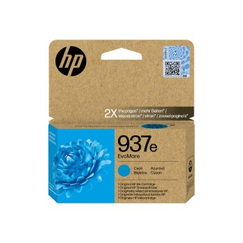 HP 937e EvoMore - Cyan - original - Tintenpatrone