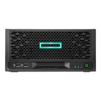 HPE ProLiant MicroServer Gen10 Plus v2 - Server - Ultra-Micro-Tower - 1-Weg - 1 x Xeon E-2314 / 2.8 GHz - RAM 0 GB - SATA - nicht Hot-Swap-fähig 8.9 cm (3.5")