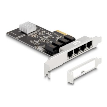 Delock Netzwerkadapter - PCIe 2.0 x4 Low-Profile