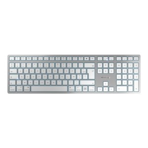 Cherry KW 9100 SLIM - Tastatur - kabellos - 2.4 GHz, Bluetooth 4.0