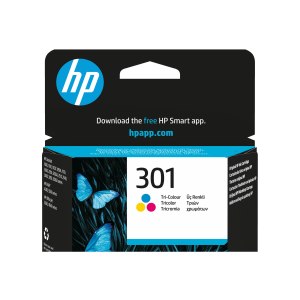 HP 301 - 3 ml - colore (ciano, magenta, giallo) - originale