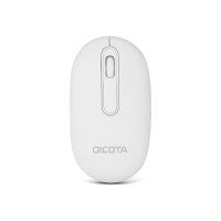 Dicota DESKTOP - Maus - rechts- und linkshändig - optisch - 3 Tasten - kabellos - 2.4 GHz, Bluetooth - kabelloser Empfänger (USB)