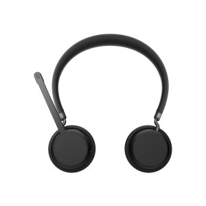 Lenovo headphones with microphone - on-ear - wireless