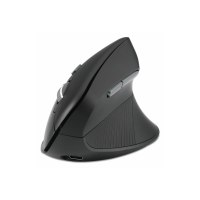 Kensington Pro Fit Ergo MY360 EQ - Maus - wiederaufladbar - ergonomisch - 5 Tasten - kabellos - 2.4 GHz, Bluetooth - kabelloser Empfänger (USB)