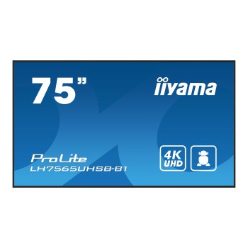 Iiyama ProLite LH7565UHSB-B1 - 190 cm (75") Diagonalklasse (189.2 cm (74.5")