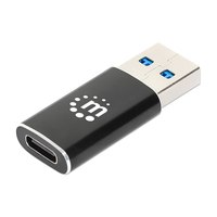 Manhattan USB-A auf USB-C Adapter USB 3.2 Gen 2 10Gbps - Adapter