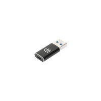 Manhattan USB-A auf USB-C Adapter USB 3.2 Gen 2 10Gbps - Adapter