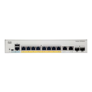 Cisco Catalyst 1000-8P-2G-L - Switch - managed - 4 x 10/100/1000 (PoE+)