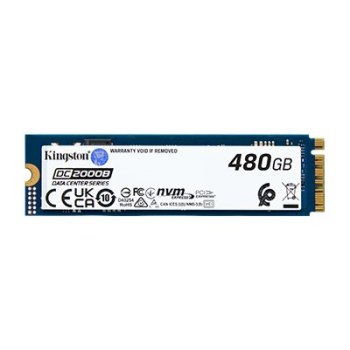 Kingston Data Center DC2000B - SSD - Enterprise - 480 GB - interno - M.2 2280 - PCIe 4.0 x4 (NVMe)