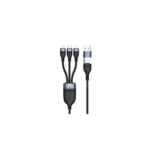 Conceptronic Kabel USB-C/A 3.0 -> 3-in-1 60W 1.50m 480Mbps - Kabel - Digital/Daten