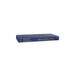 Netgear Smart GS724TP - Switch - L3 Lite - Smart - 24 x 10/100/1000 (PoE+)