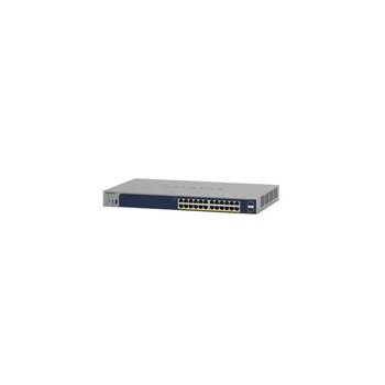 Netgear Smart GS724TPP - Switch - L3 Lite - Smart - 24 x 10/100/1000 (PoE+)