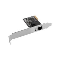 Lanberg PCE-1GB-201 - Eingebaut - Verkabelt - PCI Express - Ethernet - 1000 Mbit/s - Schwarz