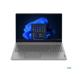 Lenovo V15 G4 IRU 83A1 - 180°-Scharnierdesign - Intel Core i5 13420H / 2.1 GHz - kein Betriebssystem - UHD Graphics - 8 GB RAM - 512 GB SSD NVMe - 39.6 cm (15.6")