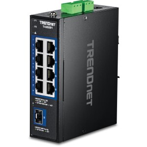 TRENDnet 9-PORT INDUSTRIAL 2.5G DIN-RAIL - Switch