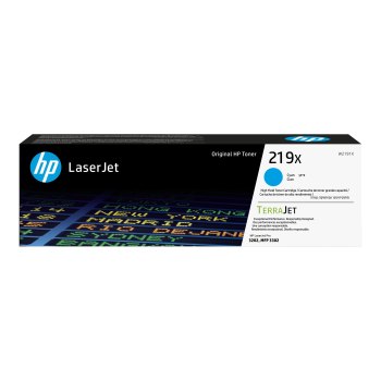 HP 219X - Hohe Ergiebigkeit - Cyan - original - LaserJet - Tonerpatrone (W2191X)