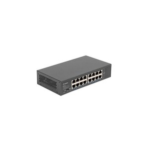 Lanberg RSGE-16 - Unmanaged - Gigabit Ethernet (10/100/1000) - Rack-Einbau - 1U