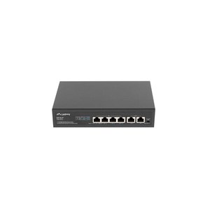 Lanberg RSFE-4P-2FE-60 - Unmanaged - Fast Ethernet (10/100) - Power over Ethernet (PoE) - Rack-Einbau - 1U